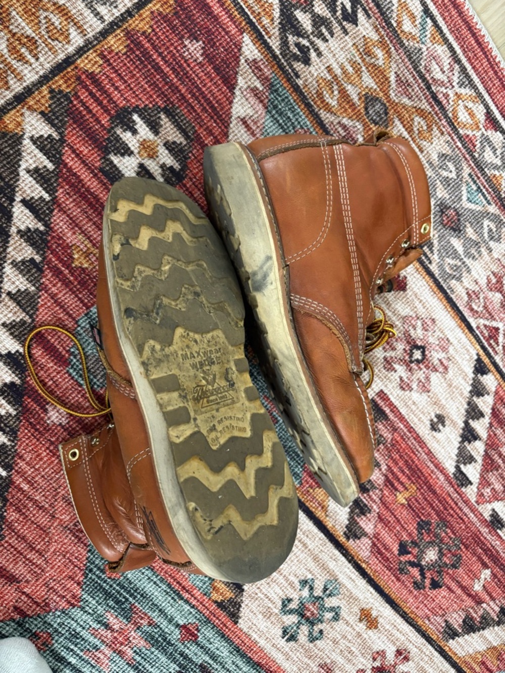 Men’s size 9D thorogood boots - Picture 3 of 4